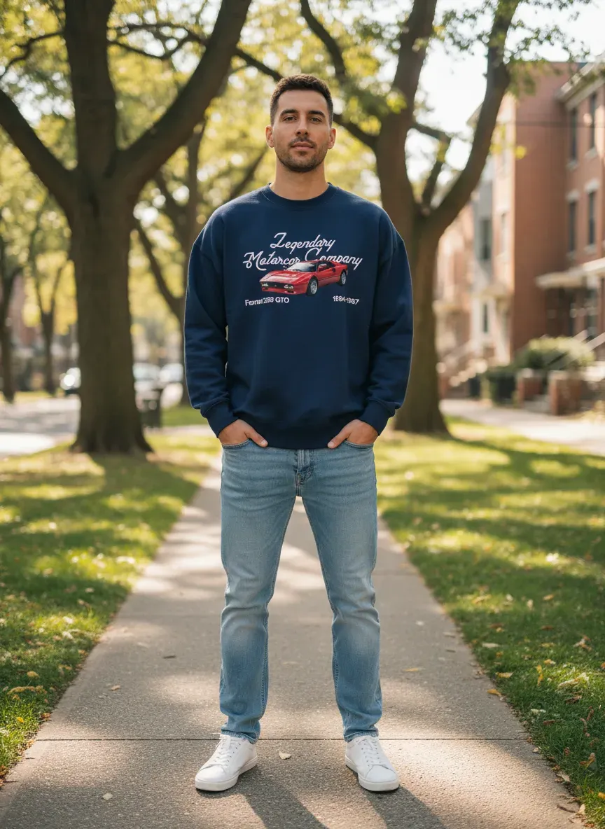 Ferrari Sweaters hero photo (AI-generated)