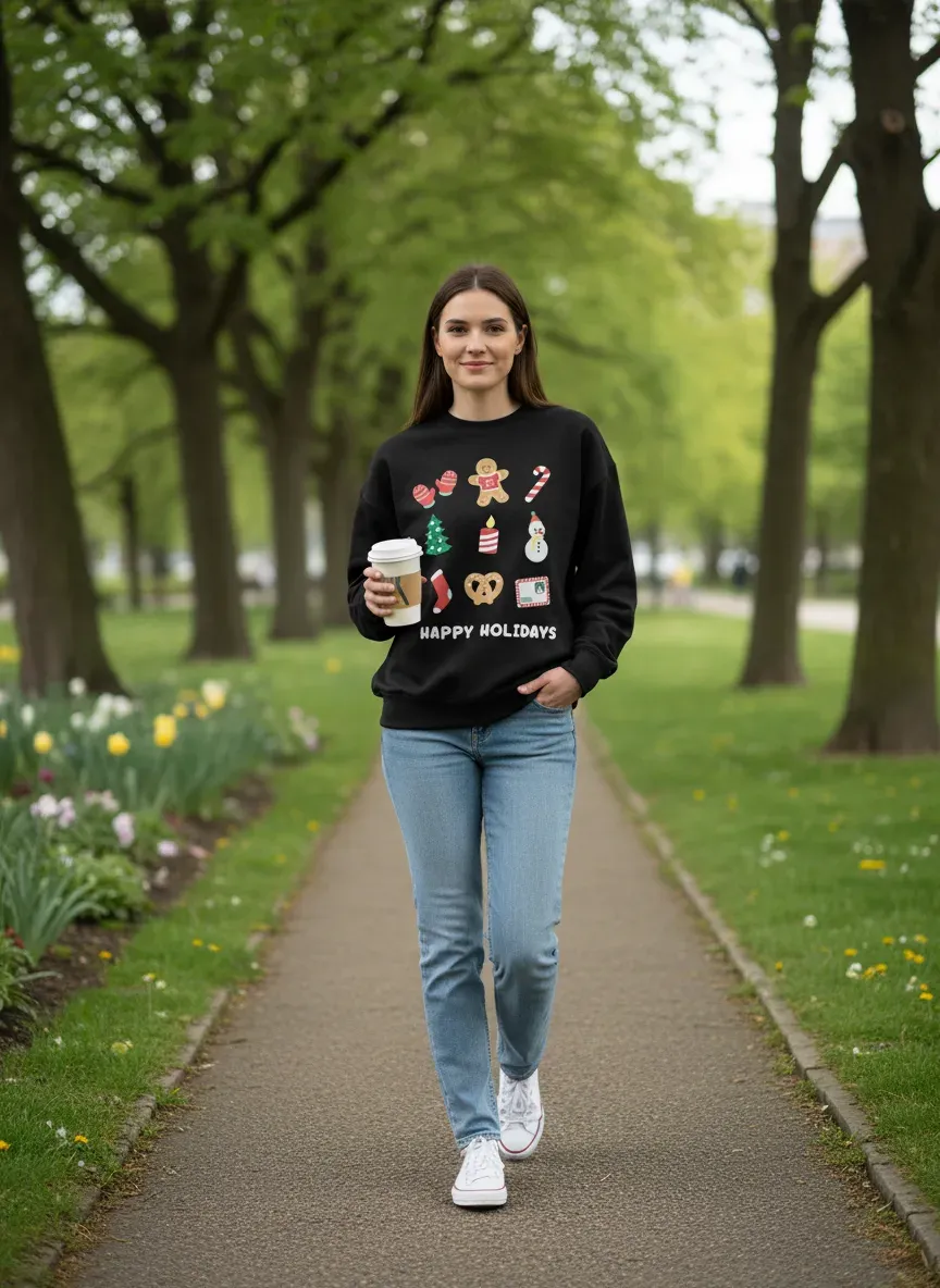 Holidays Sweater hero photo (AI-generated)