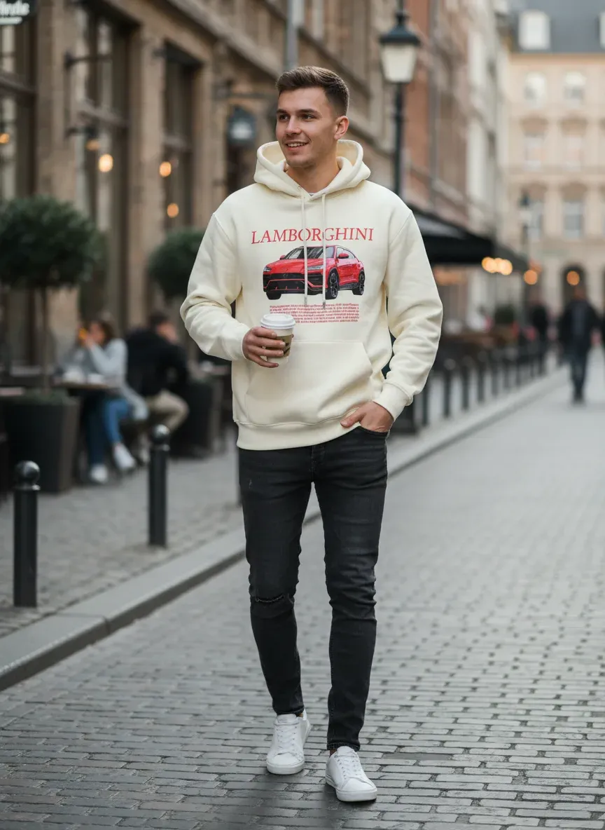Lamborghini Hoodies hero photo (AI-generated)