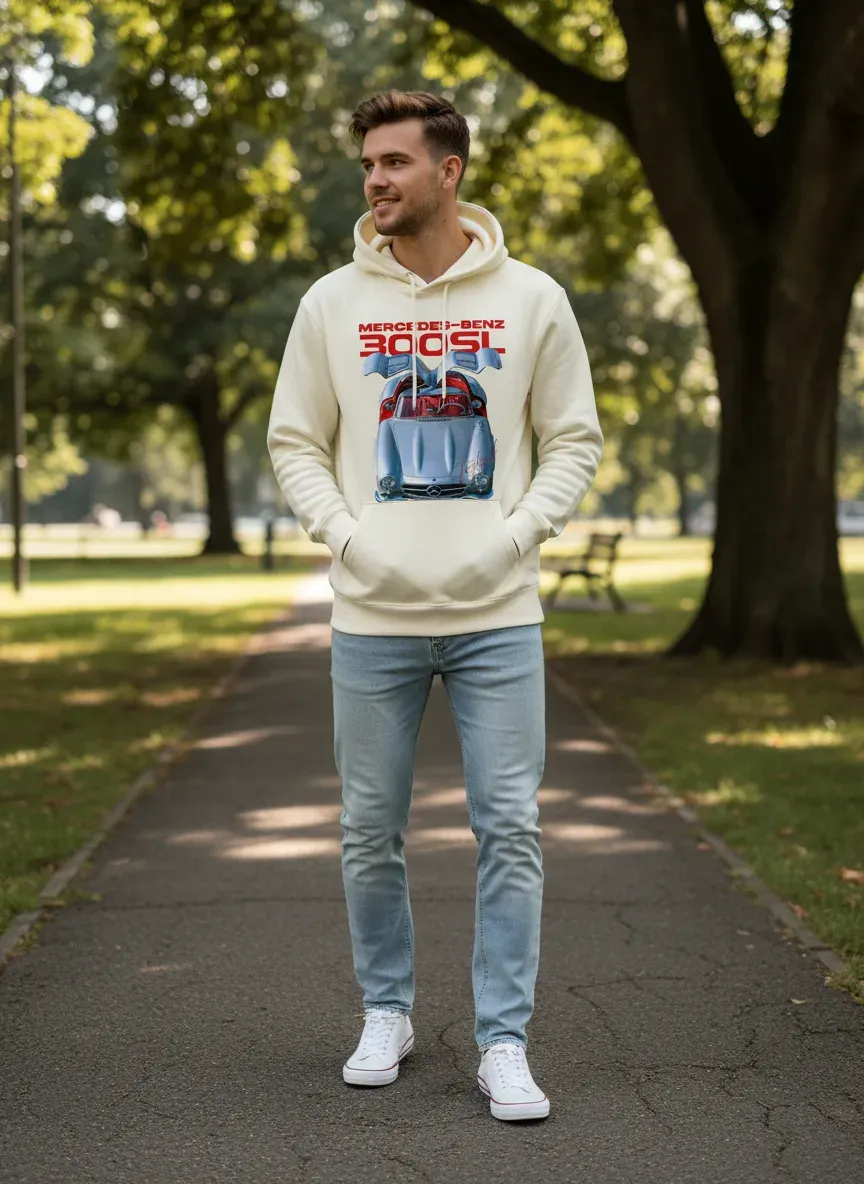 Mercedes Hoodies hero photo (AI-generated)