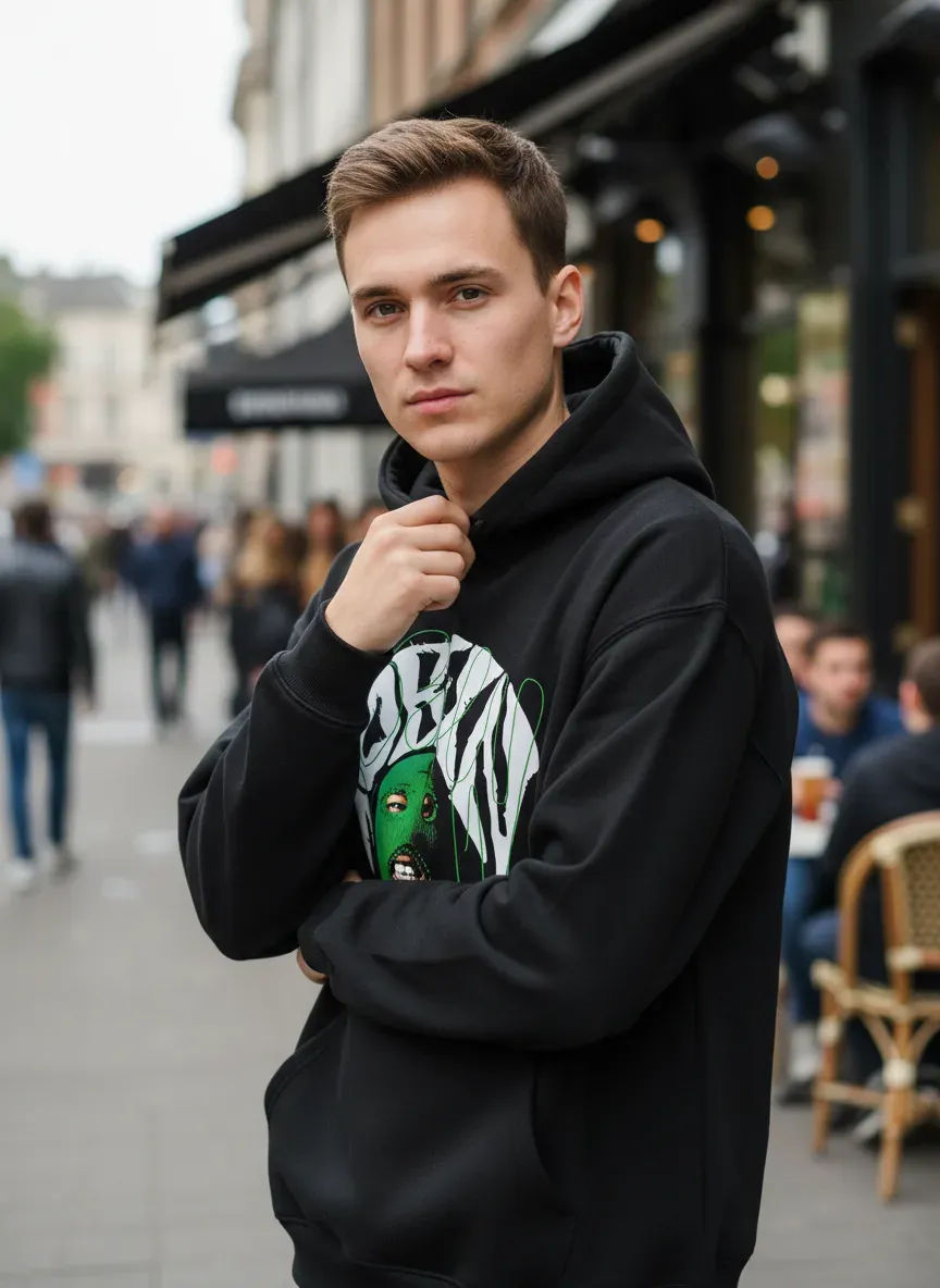 Rapper Hoodies hero photo (AI-generated)